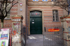 Eingang NaunynRitze, März 2021